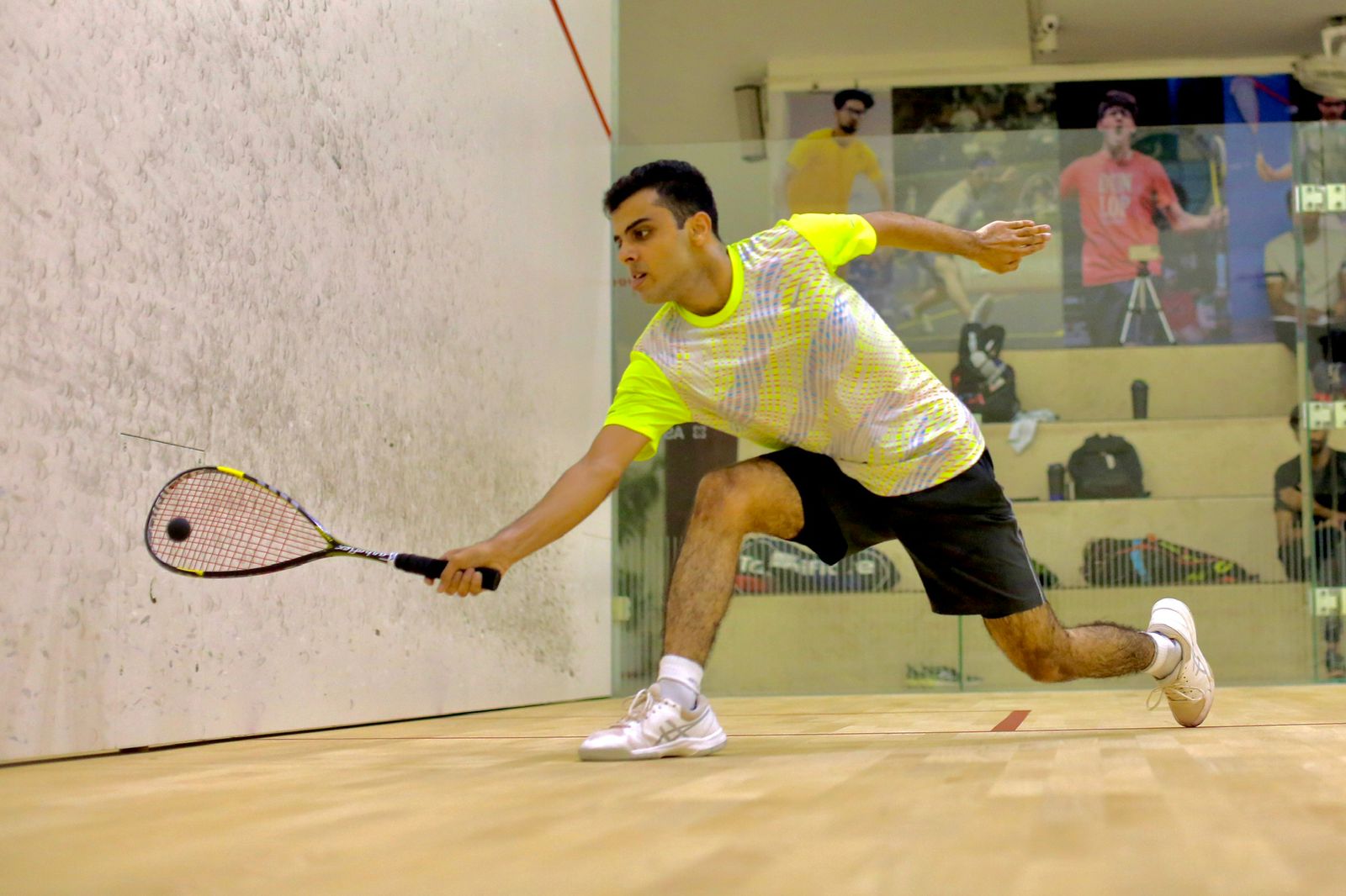 Squash Court Background